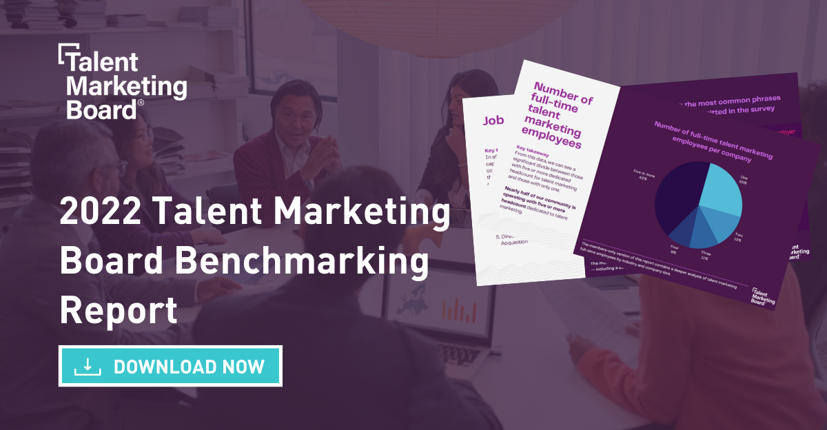 2022 Talent Marketing Board Benchmarking Report 